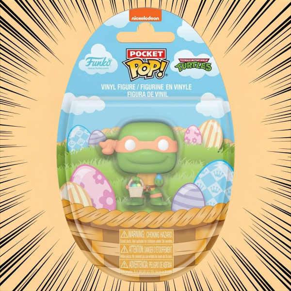 TMNT Pocket POP! Easter Michelangelo | Funko Vinyl Figur